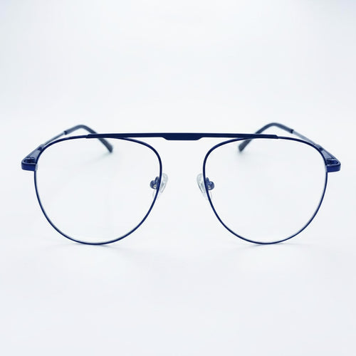 Classic Aviator Double Bridge Midnight Blue - BLK-OF-0047-BL