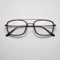 Modern Square Brow Bar Tortoise Frame – BLK-OF-0050