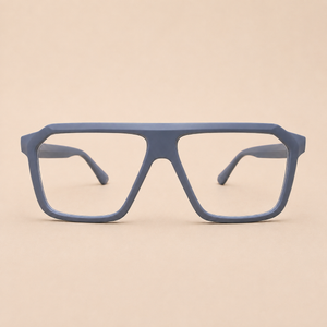 Grey Square Optical Frame - BLK-OF-0081