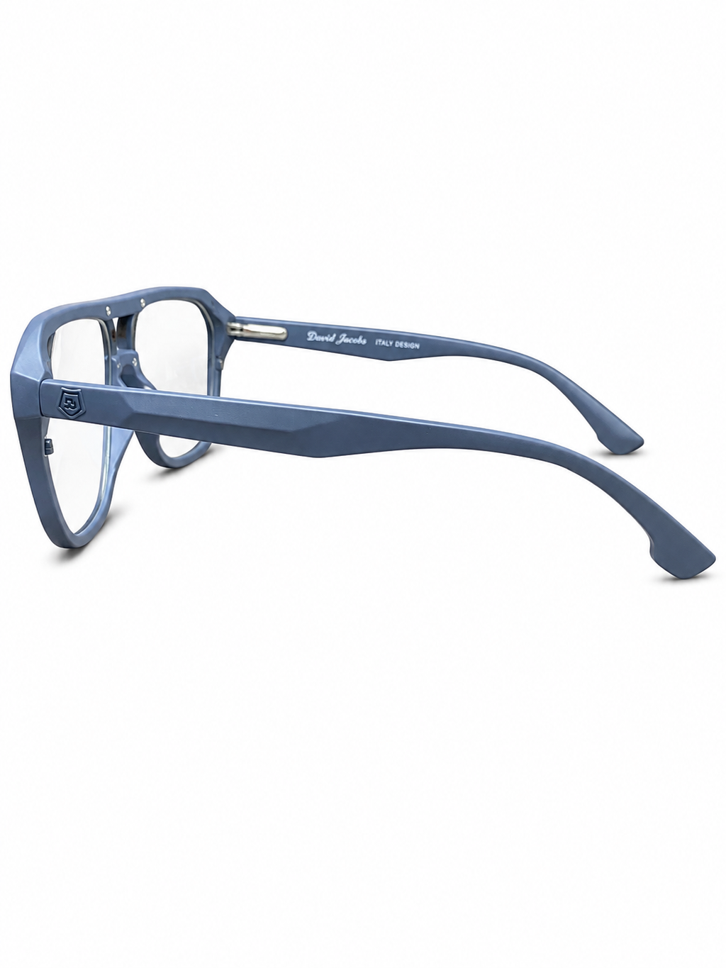 Slate Grey Aviator Optical Frame - BLK-OF-0083