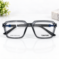 Tom Ford Smoke Grey Square Optical Frame - BLK-OF-0092