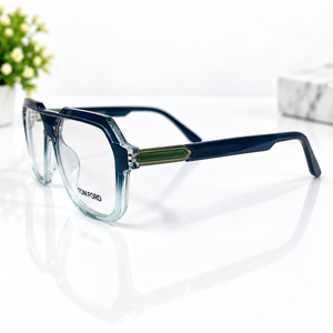 Tom Ford Blue Gradient Aviator Optical Frame - BLK-OF-0094