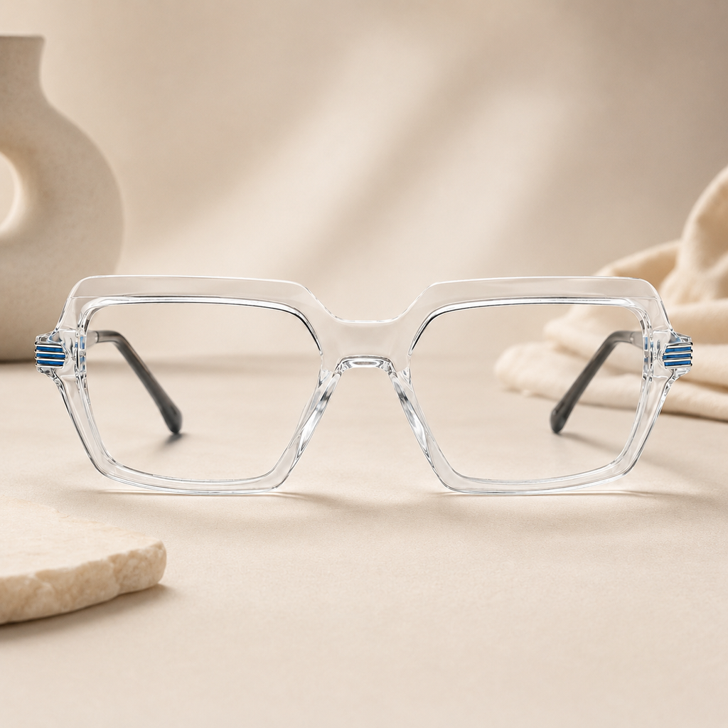 Premium Crystal Square Frame - BLK-OP-0025