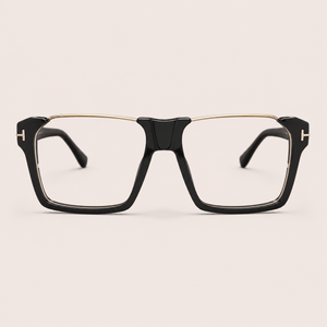 Luxury Black Gold Prescription Eyeglasses - BLK-PR-0001