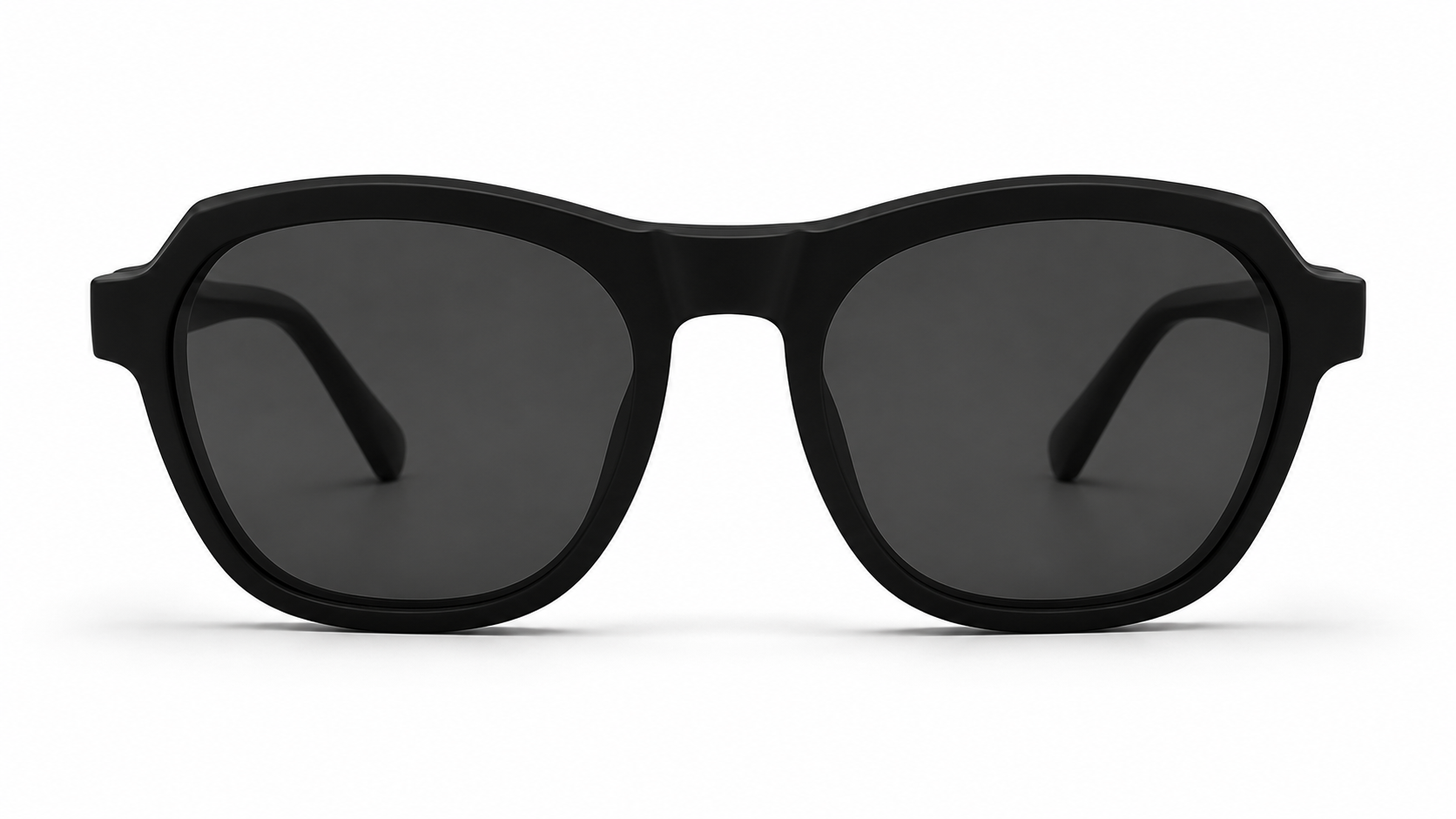 Blink Eyewear Geometric Matte Black Polarized Sunglasses -  BLK-SG-0009