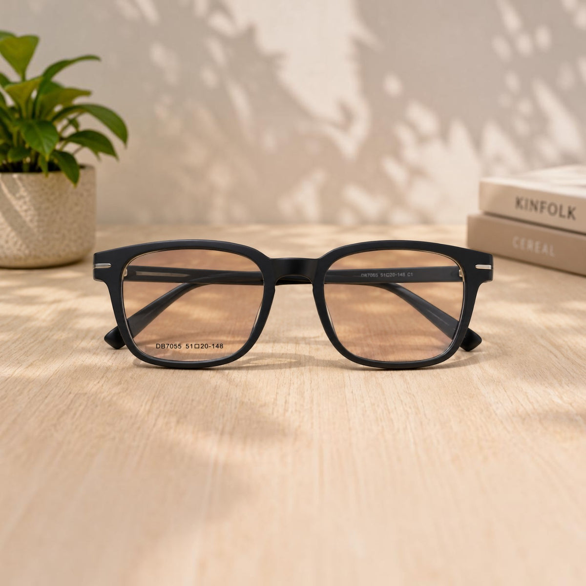 Classic Square Frame Premium Lightweight - BLK-OF-0021