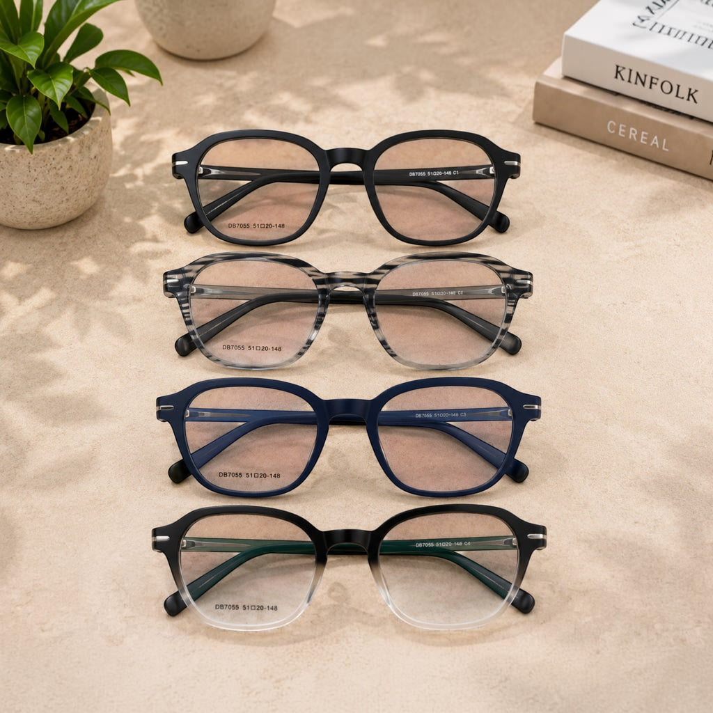 Classic Square Frame Premium Lightweight - BLK-OF-0021
