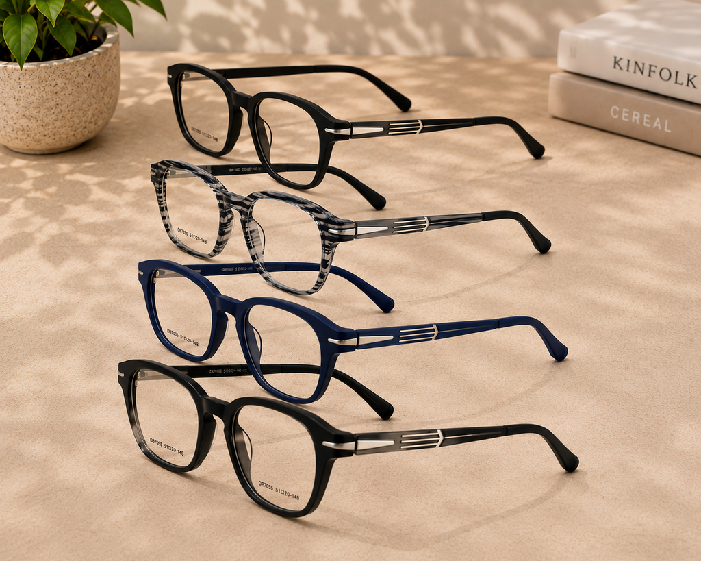 BLINK Eyewear Classic Square Optical Frame  Premium Lightweight | Everyday Comfort - BLK-OF-0021