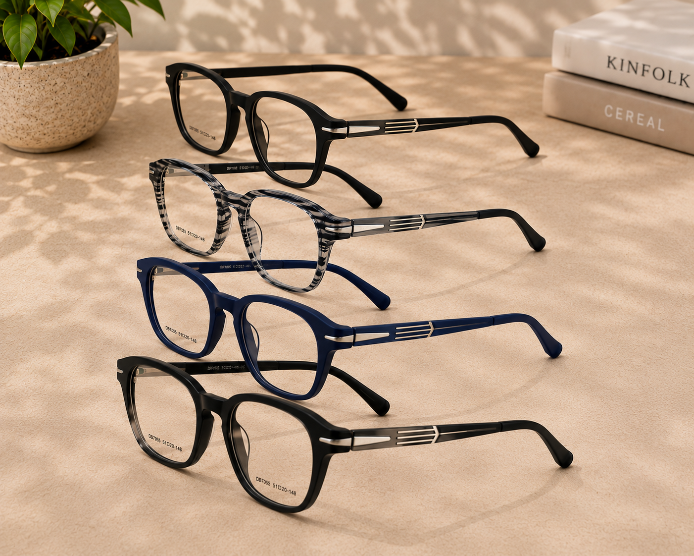 BLINK Eyewear Classic Square Optical Frame  Premium Lightweight | Everyday Comfort - BLK-OF-0021