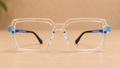 Blink Eyewear Premium Crystal Square Optical Frame - BLK-OP-0025