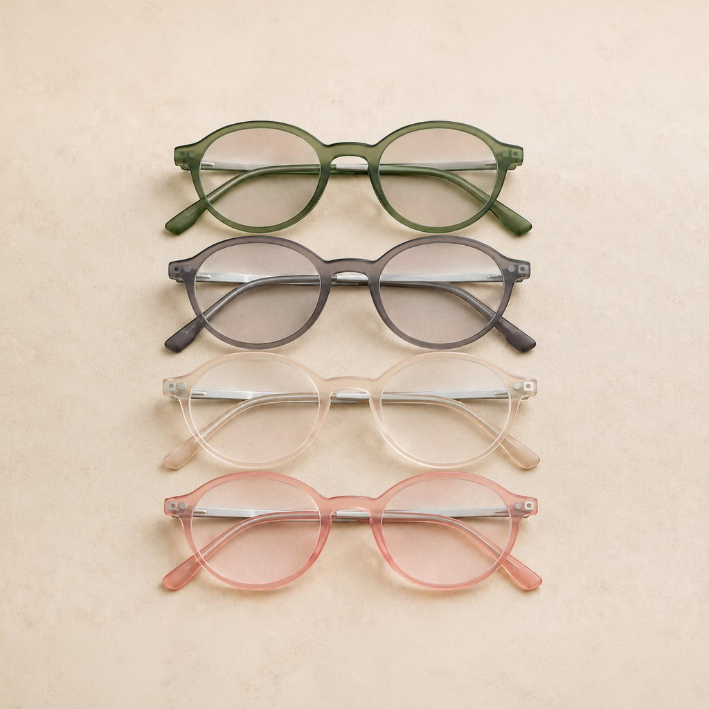 Classic Round Optical Frame - BLK-OP-0026
