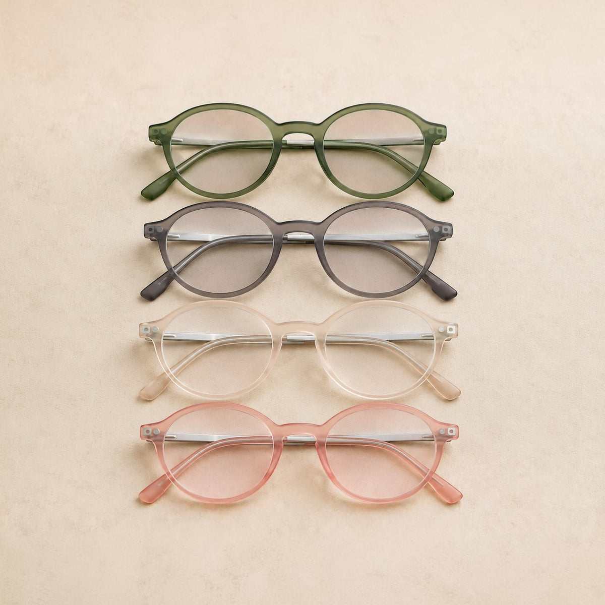 Classic Round Optical Frame - BLK-OP-0026
