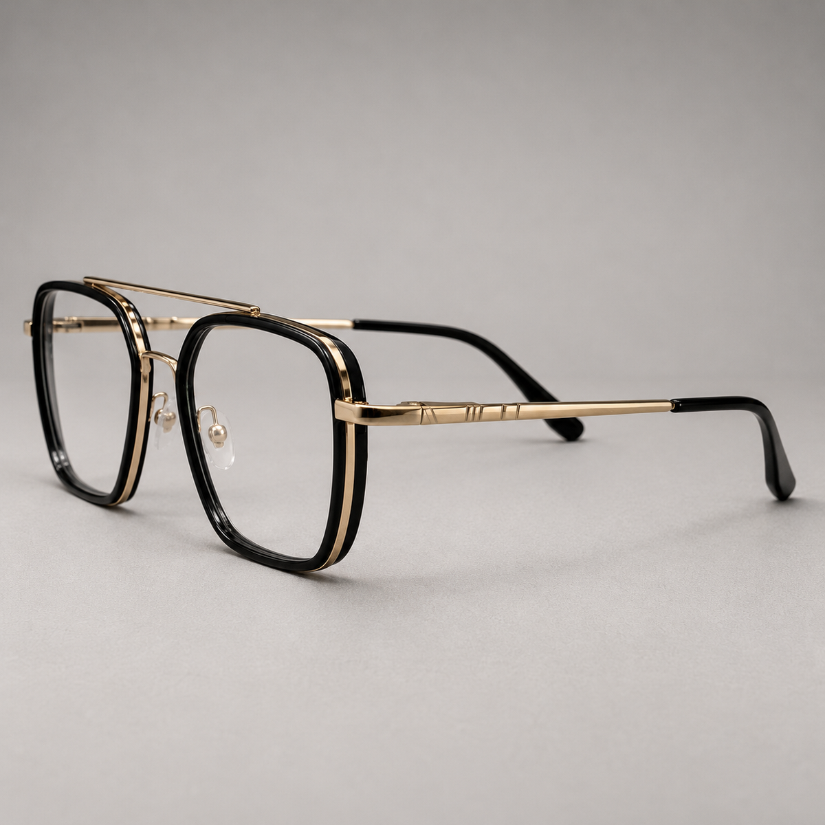 Black Aviator Square Premium Lightweight - BLK-OF-0012