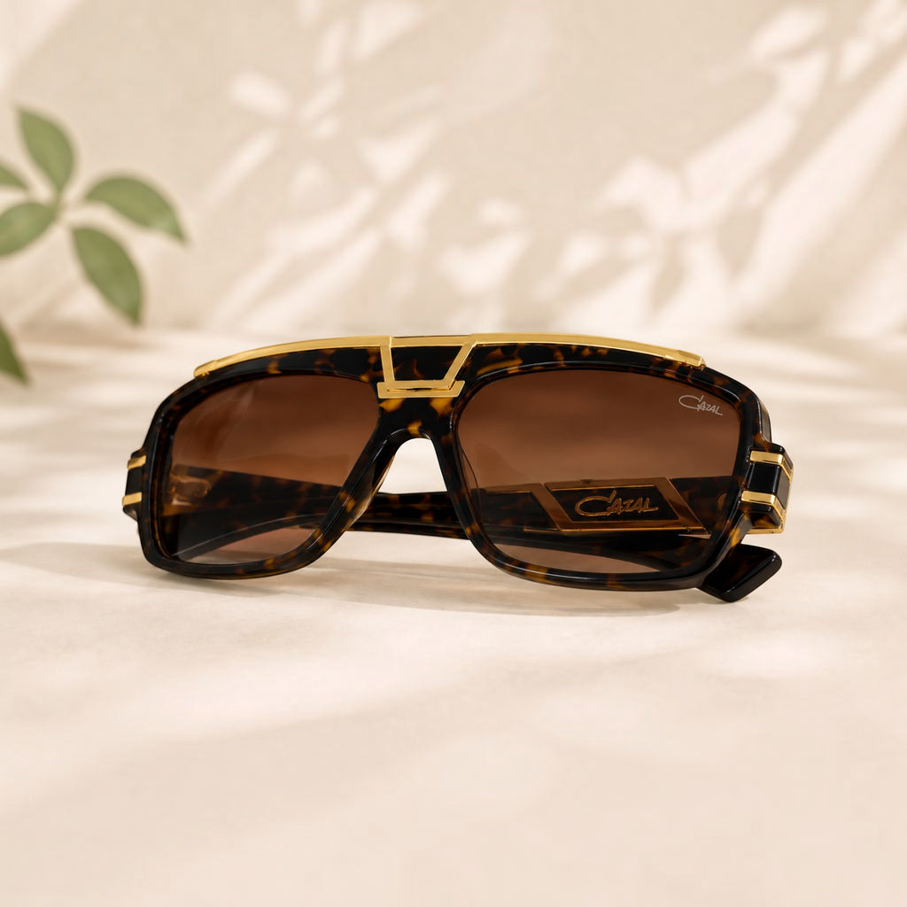 Monarch Tortoise Square Sunglasses Brown Gradient - BLK-SG-0010