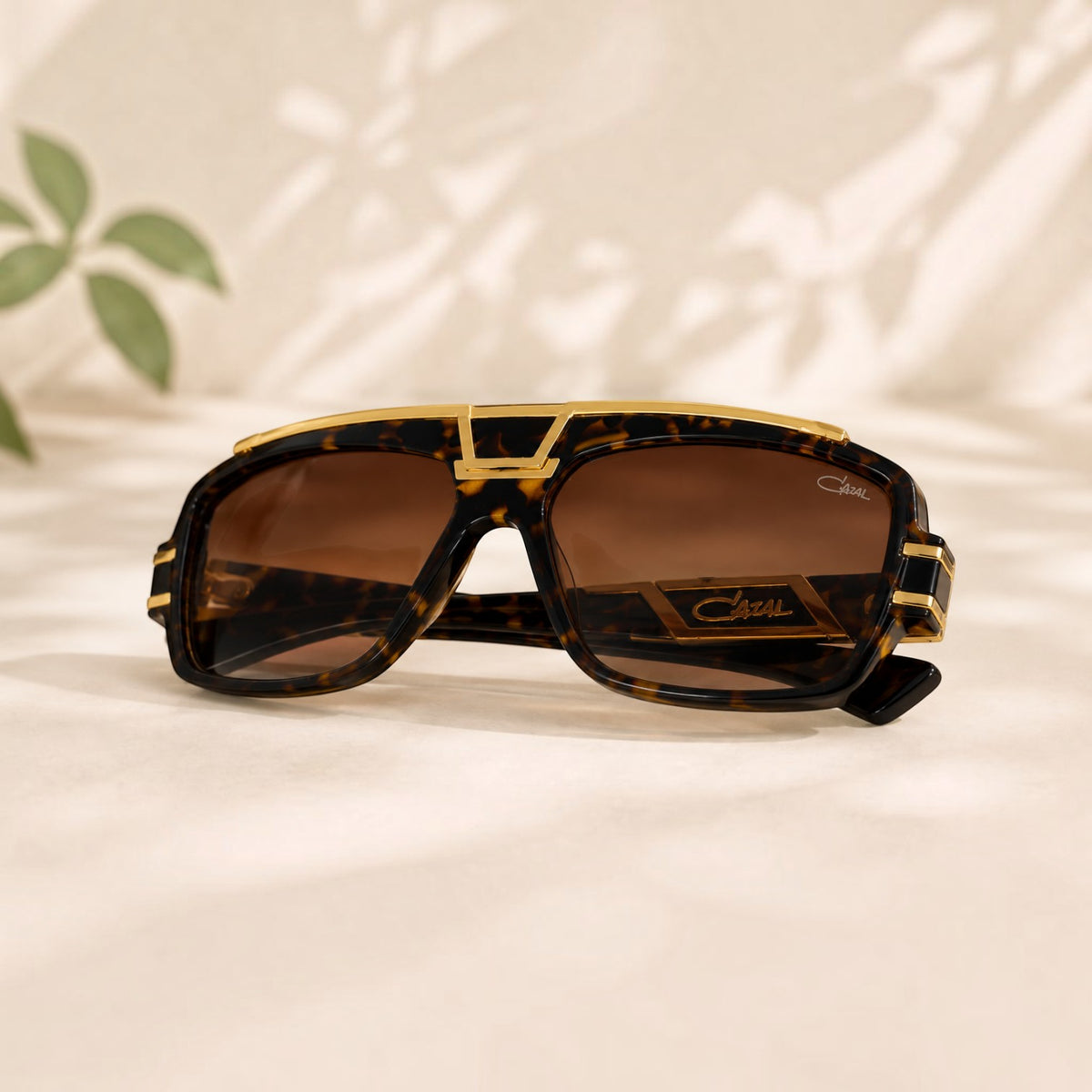 Monarch Tortoise Square Sunglasses Brown Gradient - BLK-SG-0010