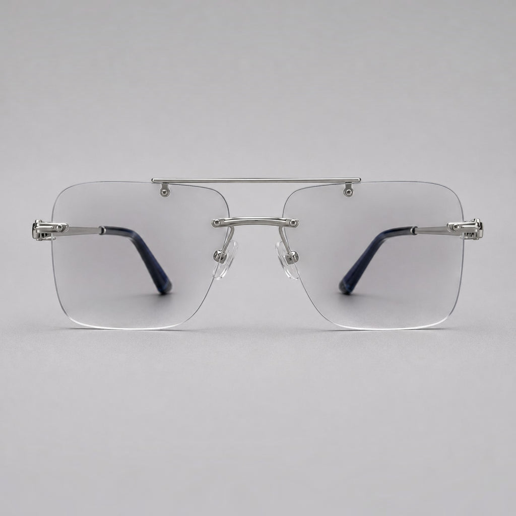Cartier Rimless Square Gold With Transition Glasses - CT-OF-0014