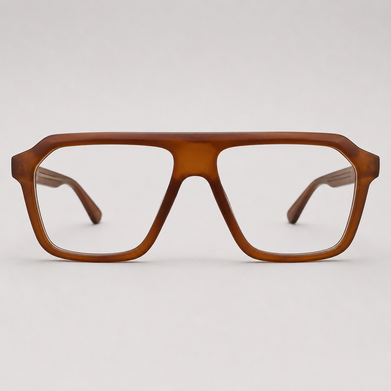David Jacob Atlas Premium Amber Oversized Frame -  DJ-PR-0017
