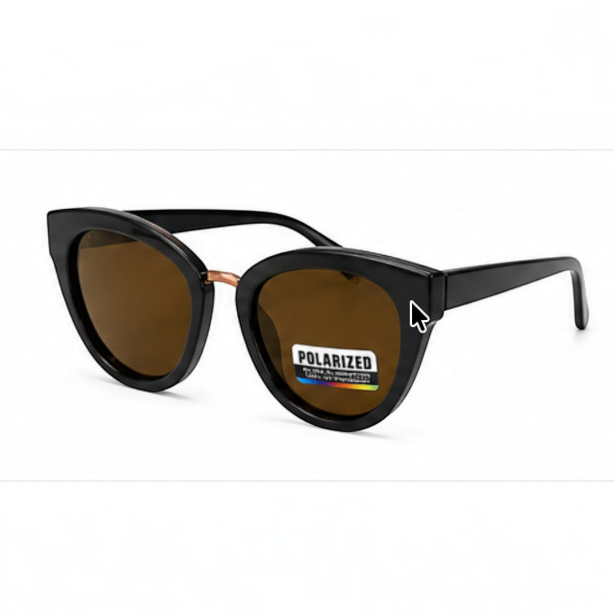 Polarized Cat Eye Sunglasses UV Protection - BLK-SG-0004
